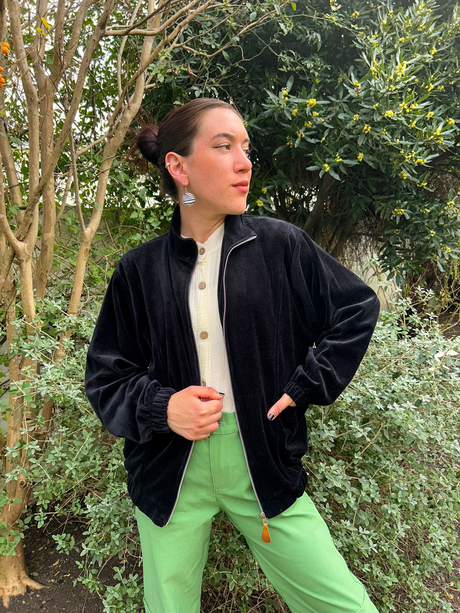 CAMPERA PLUSH OLIVO