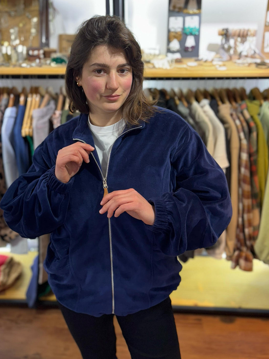 CAMPERA PLUSH OLIVO